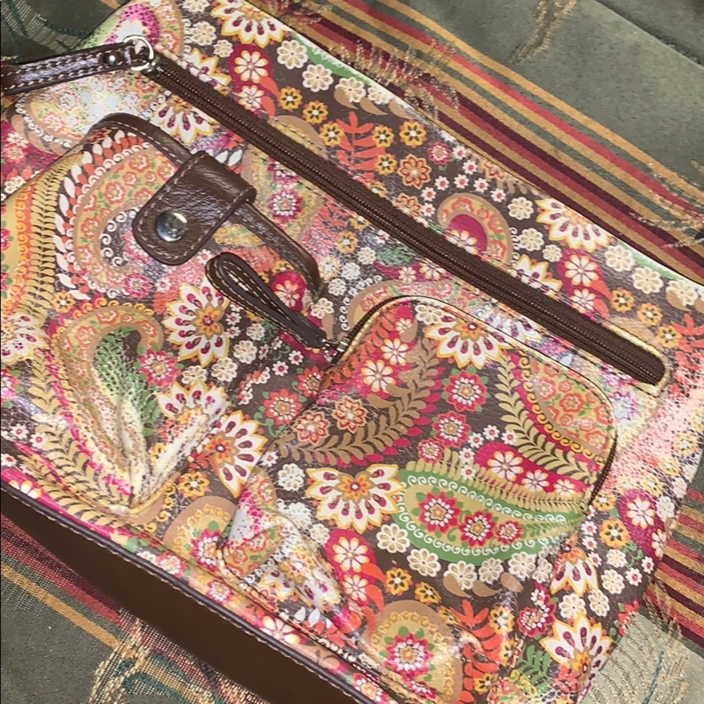 Multi colored Relic shoulder bag